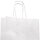Paper carrier bags 320x120x410 mm|white|ribbed