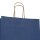 Papiertragetaschen 180x80x220 mm|gerippt|blau