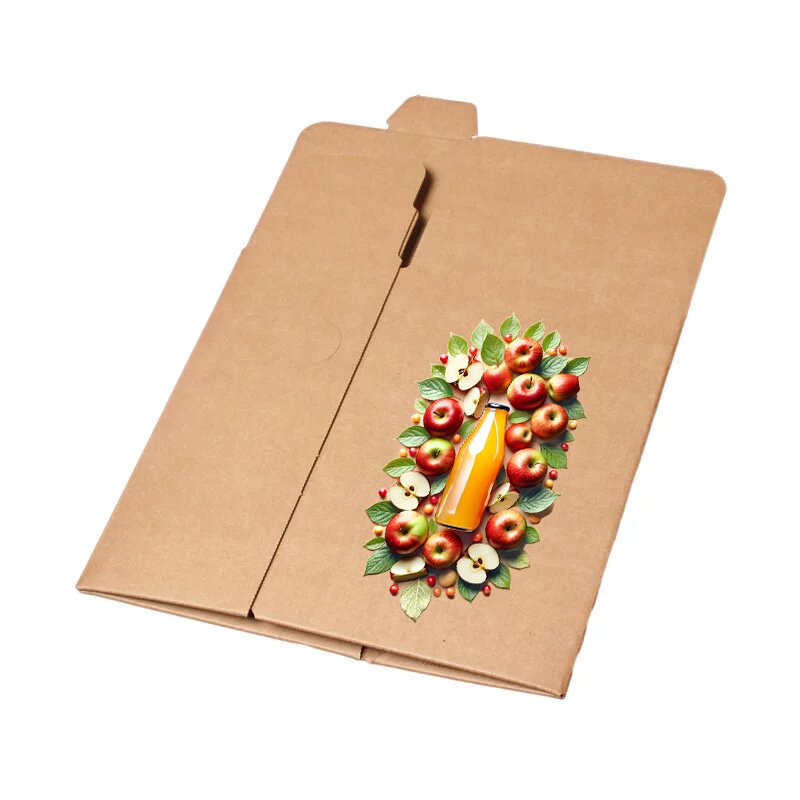 Cartons Bag-in-Box 1.5 liter - print motif apple