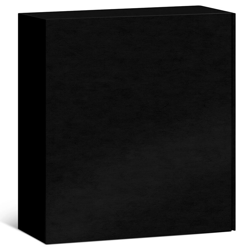 Presentation boxes Pure black | 6 wine/champagne bottle | 435x93x360 mm