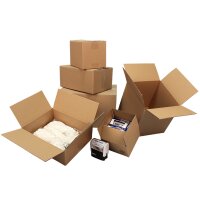 1-wellige Faltkartons 110x110x110 mm