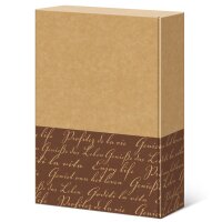 Präsentkartons Pure Line Genieße das Leben mittel | 192 x 93 x 360 mm