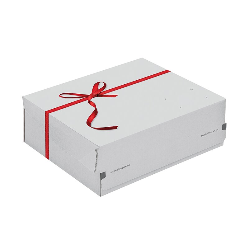 GeschenkBOXX mit Selbstklebeverschluss 363x290x125 mm