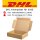 DHL small parcels with self-adhesive strips 350x250x80 mm (external dimensions)