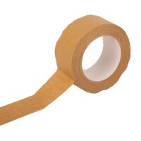 Kunststofffadenverstärkte Papier-Klebebänder - starke Klebkraft | 50 mmx50 lfm | braun