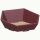 Press baskets wave structure hexagon | eggplant | 200x168x85 mm
