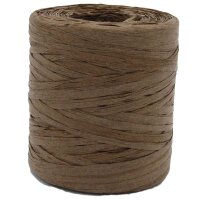 Dekorationsbast aus Papier | Braun