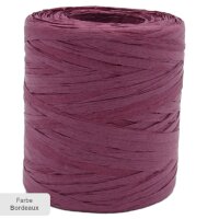 Dekorationsbast aus Papier Rot