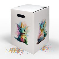 Hockolino | Design - Papphocker | Geburtstagsdrache |...