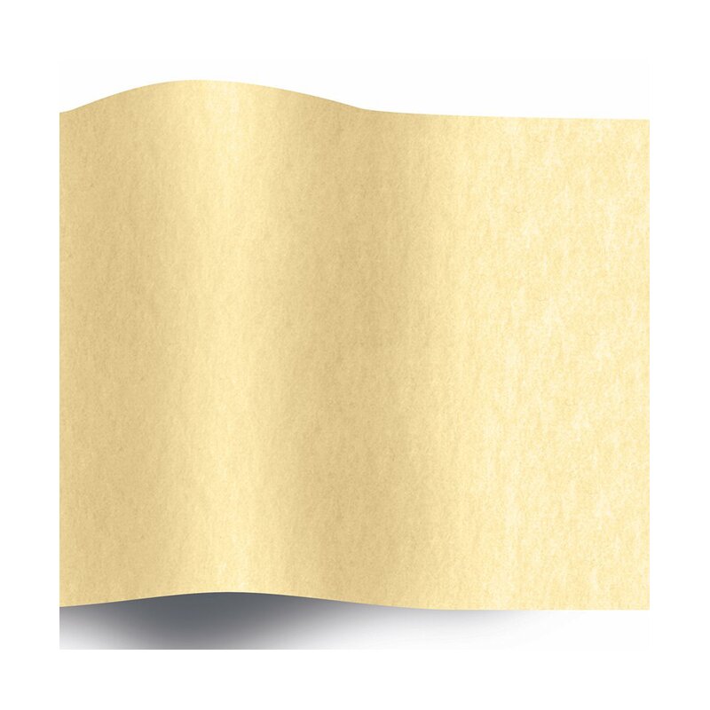 dekoratives Seidenpapier Champagner | 375x500 mm