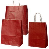 Kraftpapiertragetaschen Klein | Natur | 180 x 80 x 240 mm