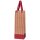 Tragetaschen Tosca Bordeaux | 1 Wein-/Sektflasche | 120x80x350 mm