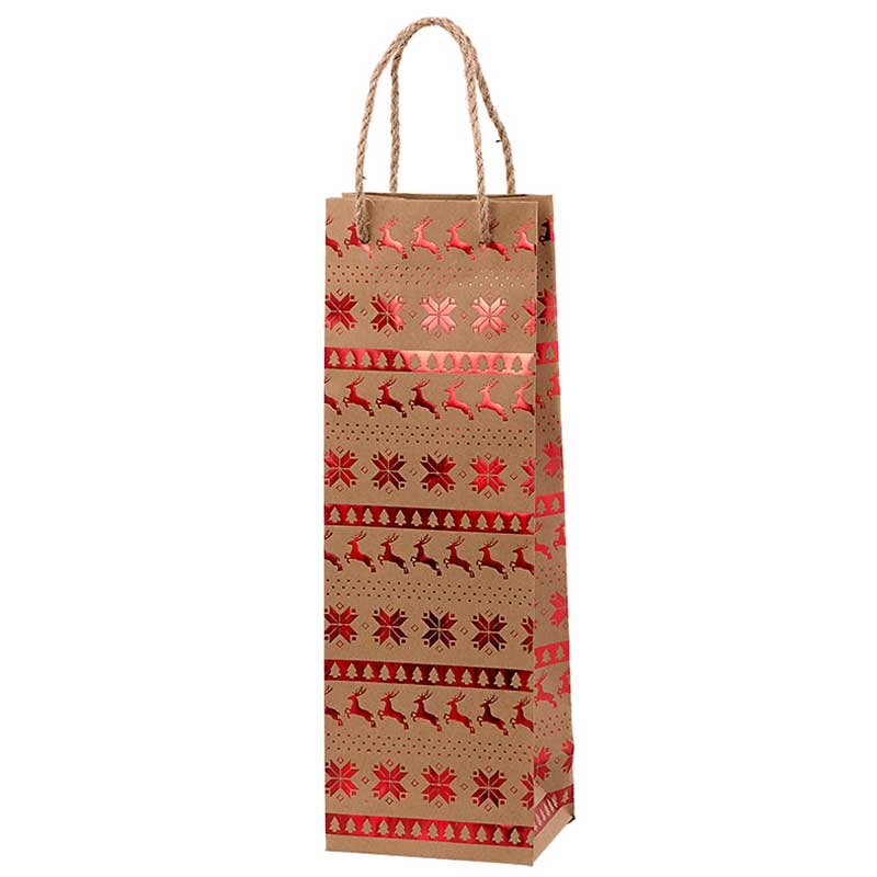 Tragetaschen Charisma | 1 Wein-/Sektflasche | 120x90x360 mm