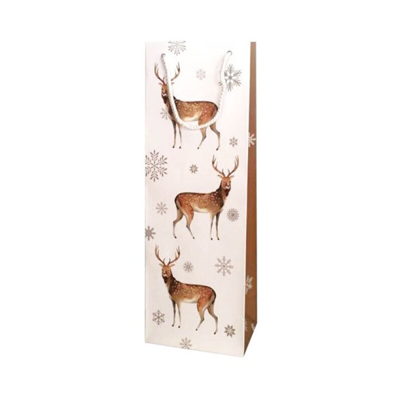 Tragetaschen Wildlife | 1 Wein-/Sektflasche | 125x85x360 mm