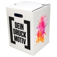 1-teiliger Papphocker weiß | Online gestalten |...