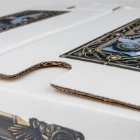 1-teiliger Papphocker weiß | Online gestalten | DIGITALDRUCK 4c-Druck