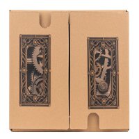 1-teiliger Papphocker braun | Online gestalten | DIGITALDRUCK | 4c-Druck