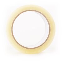 BOXXtape Premium transparent 132 Rollen + gratis Handabroller für Klebebänder bis 50 mm Bandbreite | Sicherheitsmesser