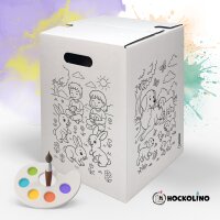 Hockolino | DIY-Ausmal-Papphocker | Haustiere |...