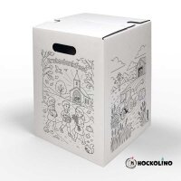 Hockolino | DIY Coloring Cardboard Stool | Thanksgiving | 300x300x420 mm