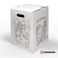 Hockolino | DIY Coloring Cardboard Stool | Thanksgiving | 300x300x420 mm