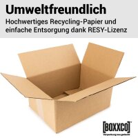 Single-wall folding boxes 300x215x140 mm | DIN A4 | A5