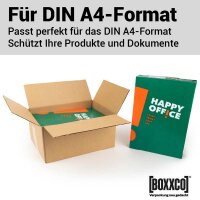 Single-wall folding boxes 300x215x140 mm | DIN A4 | A5