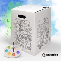 Hockolino | DIY-Ausmal-Papphocker | Rettungskräfte |...