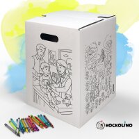 Hockolino | DIY-Ausmal-Papphocker | Kinderklinik |...