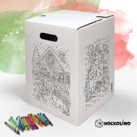 Hockolino | DIY-Ausmal-Papphocker | Weihnachten |...