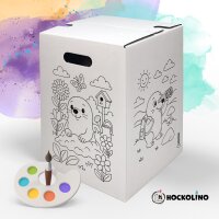 Hockolino | DIY-Ausmal-Papphocker | Maulwurf |...