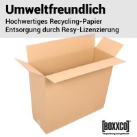 1-wellige Faltkartons 550x200x450 mm