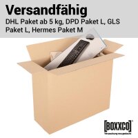 1-wellige Faltkartons 550x200x450 mm