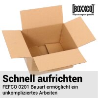 1-wellige Faltkartons 215x180x135 mm