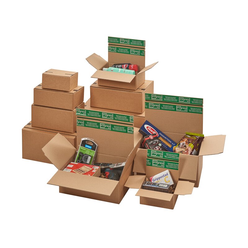 ReturnBOXX PREMIUM mit Rücksendeverschluss 430x310x210 mm (DIN A3)