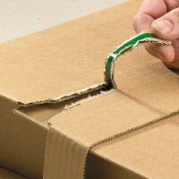 Wickelverpackungen Center mit Sicherungslaschen 230x162x-80 mm (DIN C5)