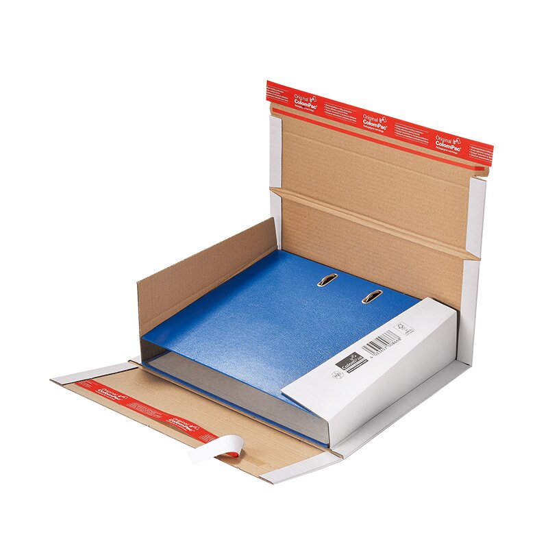 Ordnerverpackungen Center mit doppeltem SK-Verschluss 320x290x35-80 mm (DIN A4)