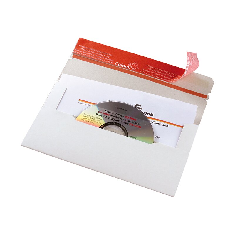 CD-Briefe weiß 220x121 mm (DIN lang)