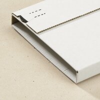 DVD-Mailer weiß 192x141x15 mm (DIN lang/Fenster links)