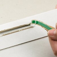 CD-Jewelcase-Briefe weiß 225x125x12 mm (DIN lang)