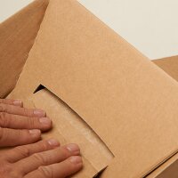 Versandkartons mit Höhenriller 310x230x150-210 mm (DIN A4+)