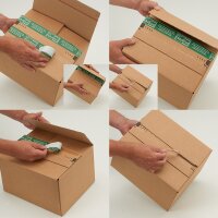 Shipping boxes SuperFlap double wall 479x379x335 mm