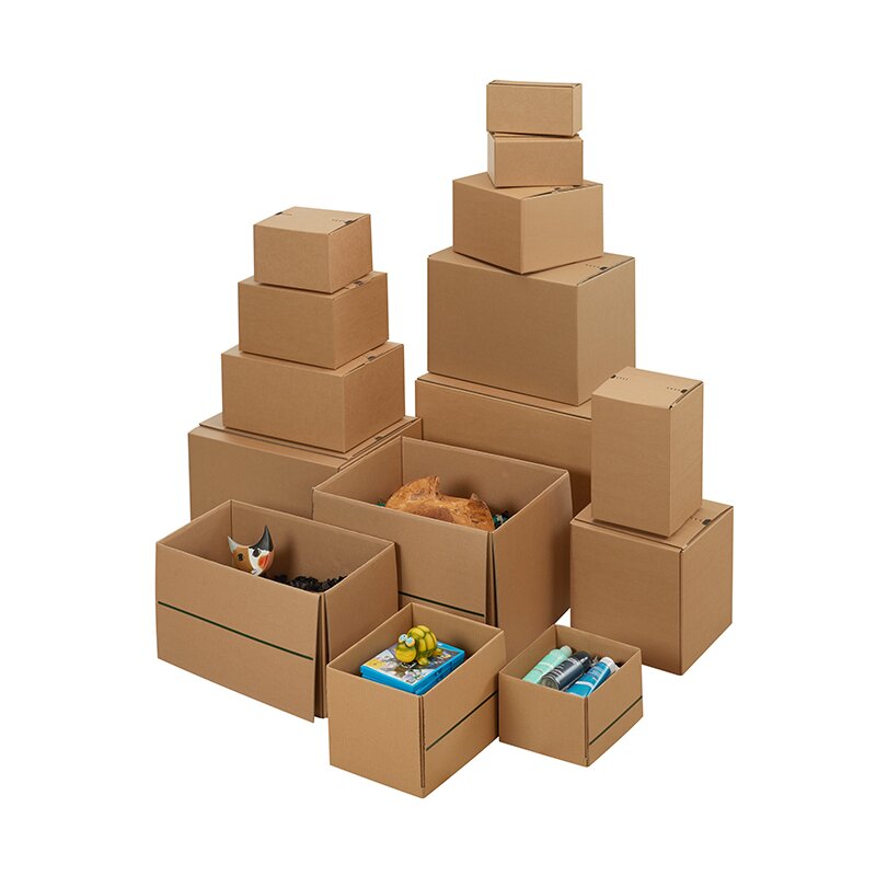 Shipping boxes SuperFlap single wall 235x115x120 mm