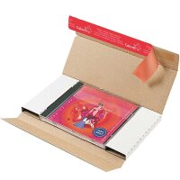 CD-Jewelcase-Briefe weiß 225x125x12 mm...