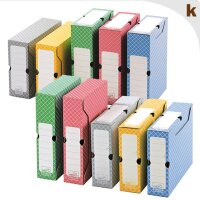 Archivboxen farbig
