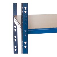 Regalsysteme Blau 1800x800x400 mm - 5 Böden
