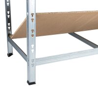 Metall-Schwerlastregal verzinkt 2200x900x600 mm - 6 Böden