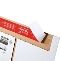 Wickelverpackungen Center mit doppeltem SK-Verschluss 305x230x-92 mm (DIN A4)