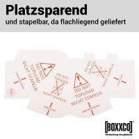 Palettenhütchen 200x200x270 mm