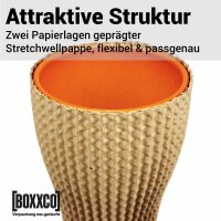 Hülsen natur 330x170 mm | für 1 L Weinflaschen